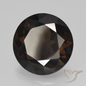 Quartz fumé Brun chocolat naturelle Tour, 11.84 ct, VVS