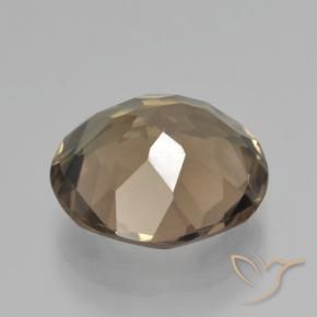 Quartz fumé Moka léger naturelle Tour, 6.05 ct, VS