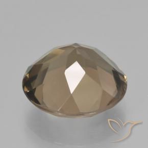 Quartz fumé Brun moyen-léger naturelle Tour, 6.45 ct, VVS-VS