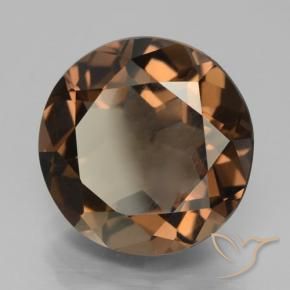 Quartz fumé Brun caryer naturelle Tour, 6.60 ct, VS