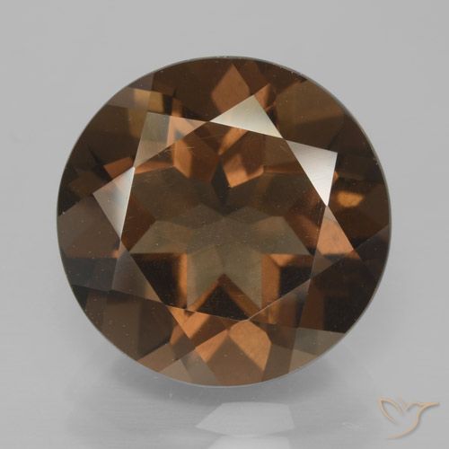 8.20ct Naturel Brun moyen Quartz fumé, Tour, VS