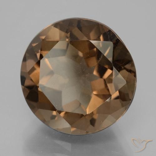 Quartz fumé Brun moyen naturelle Tour, 7.40 ct, VS