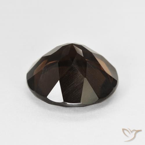 Quartz fumé Brun rougeâtre naturelle Tour, 6.24 ct, VVS-VS