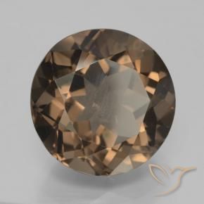 Quartz fumé Brun pain d'épices naturelle Tour, 8.14 ct, VVS-VS
