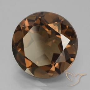 Quartz fumé Brun caryer naturelle Tour, 6.54 ct, VVS-VS