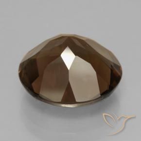 Quartz fumé Brun caryer naturelle Tour, 6.54 ct, VVS-VS