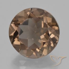 Quartz fumé Marron chaud naturelle Tour, 7.07 ct, VVS-VS