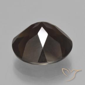 Quartz fumé Marron foncé naturelle Tour, 6.63 ct, VVS-VS