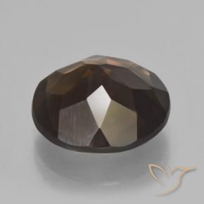 Quartz fumé Brun moyen naturelle Tour, 5.46 ct, VVS-VS