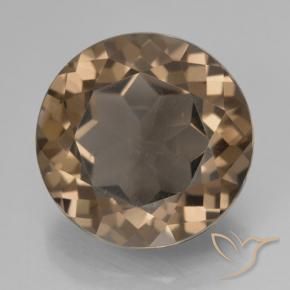 Quartz fumé Brun pain d'épices naturelle Tour, 7.18 ct, VVS-VS