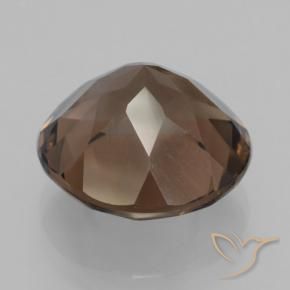 Quartz fumé Brun caryer naturelle Tour, 7.27 ct, VVS-VS