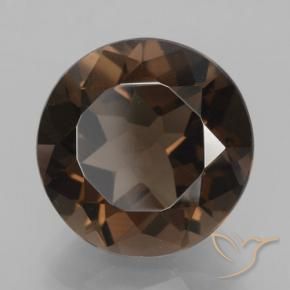 Quartz fumé Brun caryer naturelle Tour, 7.05 ct, VVS-VS