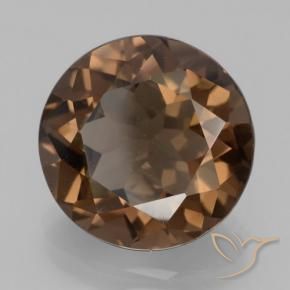 Quartz fumé Brun moyen naturelle Tour, 6.51 ct, VVS-VS