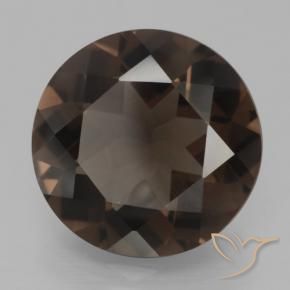 Quartz fumé Marron ambré naturelle Tour, 7.20 ct, VVS-VS