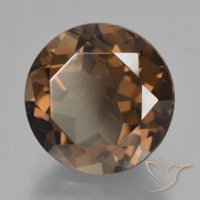 Quartz fumé Brun moyen naturelle Tour, 7.69 ct, VVS-VS