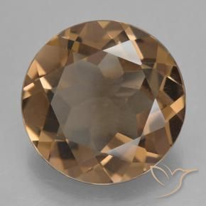 Quartz fumé Marron chaud naturelle Tour, 7.62 ct, VS