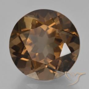 Quartz fumé Brun moyen naturelle Tour, 8.99 ct, VVS-VS