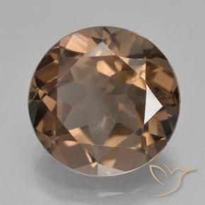 Quartz fumé Marron chaud naturelle Tour, 6.62 ct, VS