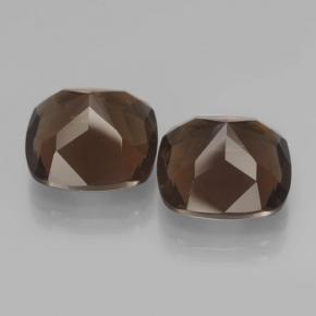 Achetez naturel 13,42ct marron quartz fumé gems, coupe coussin, en provenance brésil chez gemselect. en stock, livraison internationale!