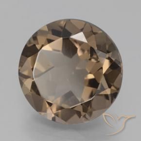 Quartz fumé Brun moyen naturelle Tour, 6.59 ct, VVS-VS