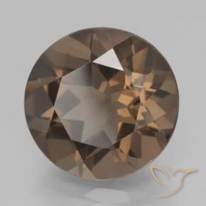 Quartz fumé Brun moyen naturelle Tour, 7.46 ct, VVS-VS