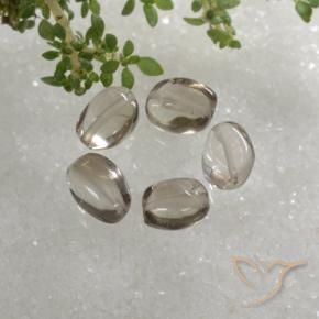 Shop natural 5.23ct Marron très clair Quartz fumé gems, ovale, from Brésil at GemSelect. In stock, global shipping!