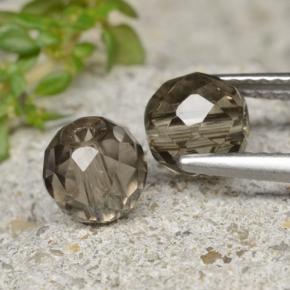 Achetez naturel 2.79ct Marron ambré Quartz fumé gems, Sphère / Boule, En provenance Brésil chez GemSelect. En stock, livraison internationale!