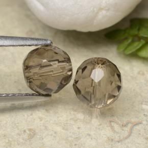 Achetez naturel 2,88ct marron quartz fumé gems, sphère / boule, en provenance brésil chez gemselect. en stock, livraison internationale!