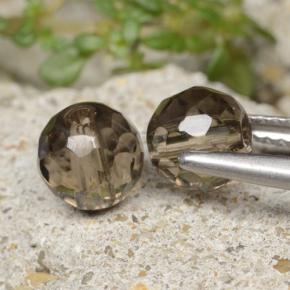 Achetez naturel 2.78ct Brun neutre Quartz fumé gems, Sphère / Boule, En provenance Brésil chez GemSelect. En stock, livraison internationale!