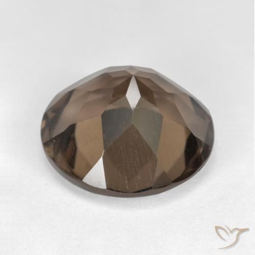 Quartz fumé Marron chaud naturelle Tour, 6.76 ct, VVS-VS