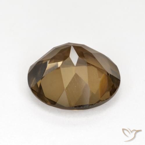 Quartz fumé Marron chaud naturelle Tour, 5.27 ct, VVS-VS