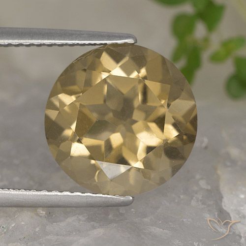 5.35ct Naturel Brun moyen-léger Quartz fumé, Tour, VVS-VS