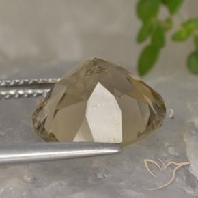Quartz fumé Brun moyen-léger naturelle Tour, 5.35 ct, VVS-VS