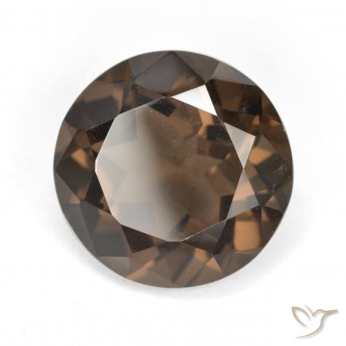 Quartz fumé Brun moyen naturelle Tour, 5.68 ct, VVS
