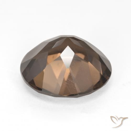 Quartz fumé Brun moyen naturelle Tour, 5.68 ct, VVS
