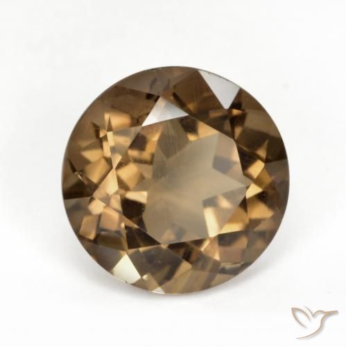 Quartz fumé Brun pain d'épices naturelle Tour, 5.58 ct, VVS