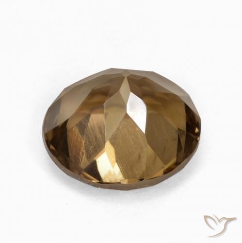 Quartz fumé Brun pain d'épices naturelle Tour, 5.58 ct, VVS