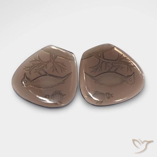 Shop natural 24.82ct Brun moyen Quartz fumé gems, Fantaisie, from Brésil at GemSelect. In stock, global shipping!