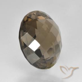 Quartz fumé Brun moyen-foncé naturelle Tour, 8.38 ct, VVS-VS