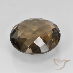 Quartz fumé Brun moyen-foncé naturelle Tour, 8.38 ct, VVS-VS