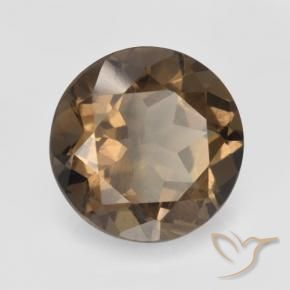 Quartz fumé Brun pain d'épices naturelle Tour, 5.45 ct, VVS-VS