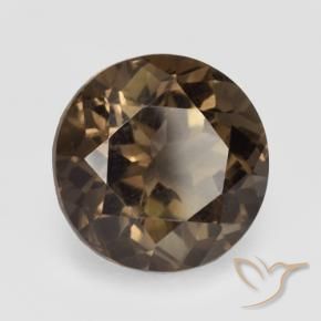 Quartz fumé Marron chaud naturelle Tour, 6.60 ct, VVS-VS