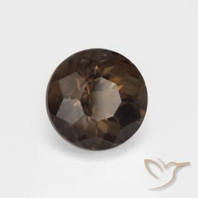 Quartz fumé Brun naturelle Tour, 3.55 ct, VVS