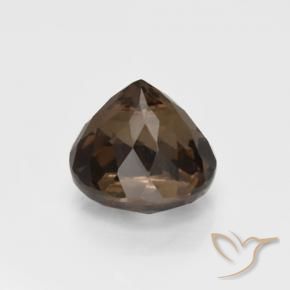 Quartz fumé Brun naturelle Tour, 3.55 ct, VVS