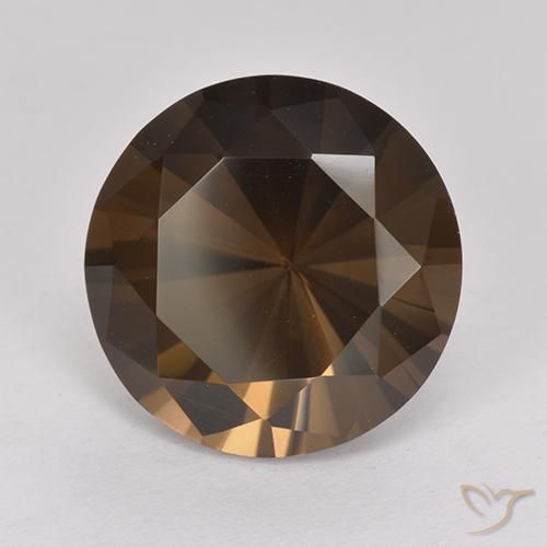 Quartz fumé Brun moyen-foncé naturelle Tour, 6.67 ct, VVS