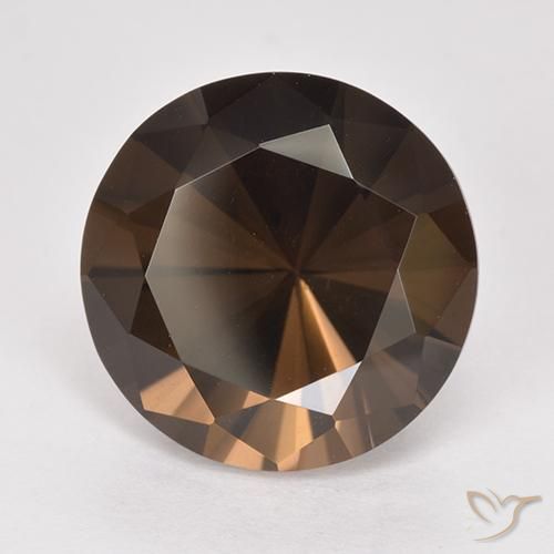 Quartz fumé Brun caryer naturelle Tour, 8.35 ct, VVS