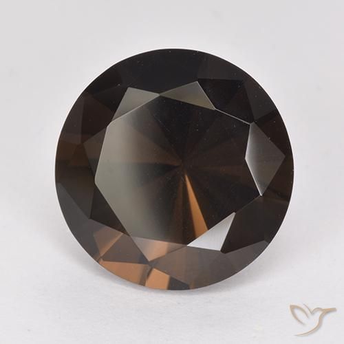 Quartz fumé Brun moyen naturelle Tour, 6.69 ct, VVS