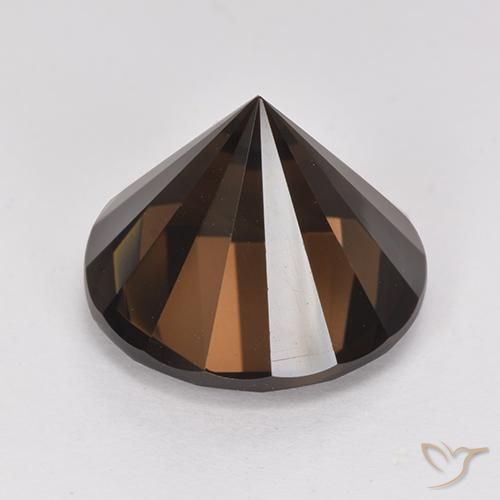 Quartz fumé Brun moyen naturelle Tour, 6.69 ct, VVS