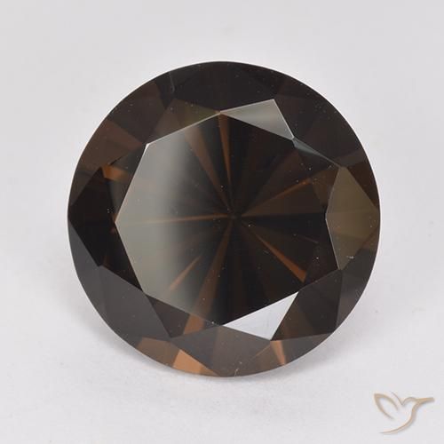 Quartz fumé Brun moyen naturelle Tour, 5.99 ct, VVS-VS