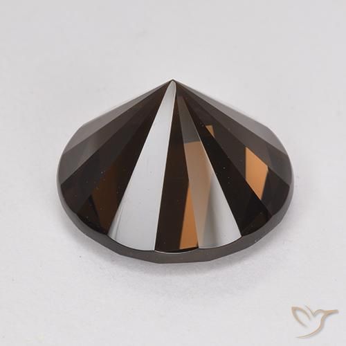 Quartz fumé Brun moyen naturelle Tour, 5.99 ct, VVS-VS